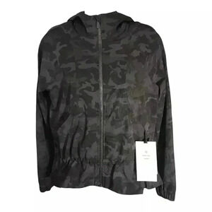 Lululemon Pack It Up Jacket - Women's Size 4 - Incognito Camo Grey - Activewear